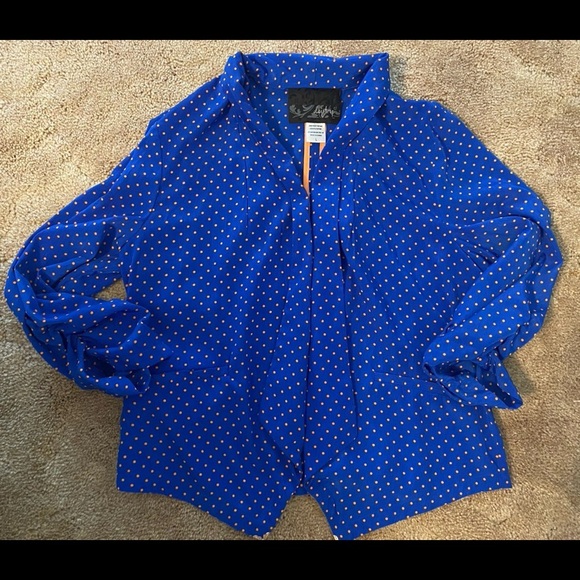 Womens Daytrip Polka Dot Blazer - Picture 2 of 3
